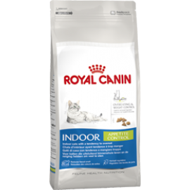 Royal Canin  Indoor Appetite Control-Полнорационный сухой корм для кошек в возрасте от 1 до 7 лет, живущих в помещении и склонных к перееданию